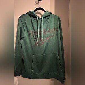 Reebok Men's Dark Green Hoodie